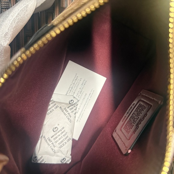 coach Dempsey Shoulder Bag In Signature Jacquard With Stripe And Patch 5483 - Picture 5 of 6